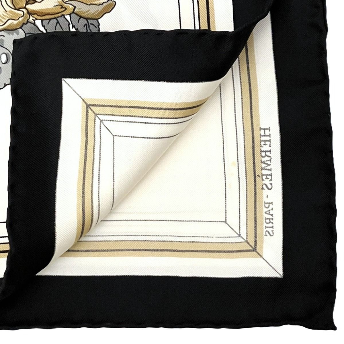 Hermes Carre 90 Quai Aux Fleurs Scarf Silk — view 3