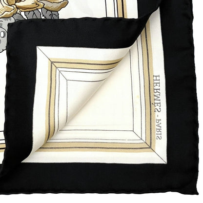 Hermes Carre 90 Quai Aux Fleurs Scarf Silk — view 3