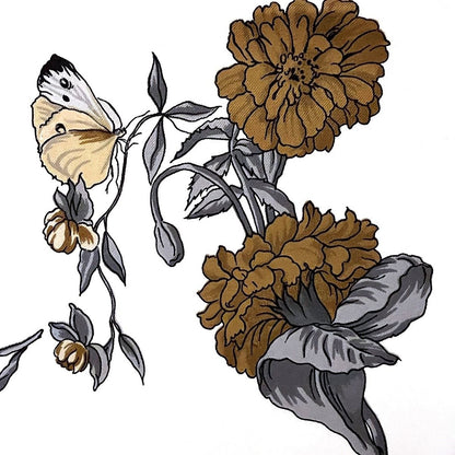 Hermes Carre 90 Quai Aux Fleurs Scarf Silk — view 5