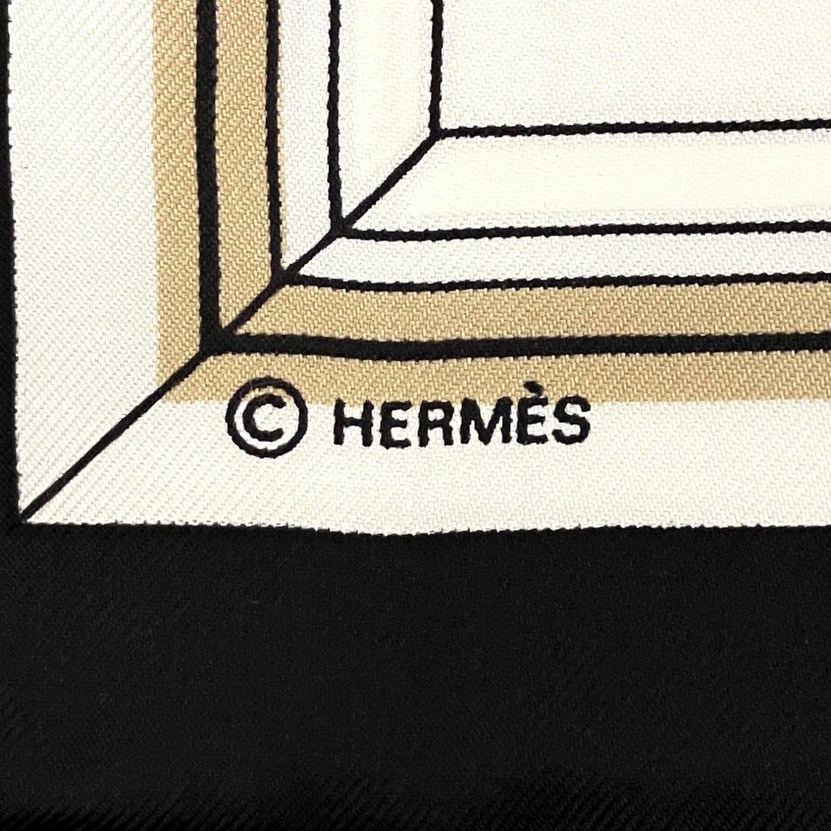 Hermes Carre 90 Quai Aux Fleurs Scarf Silk — view 4