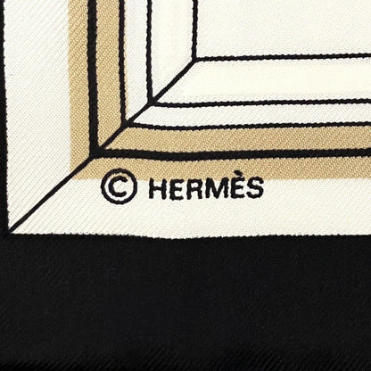 Hermes Carre 90 Quai Aux Fleurs Scarf Silk — view 4