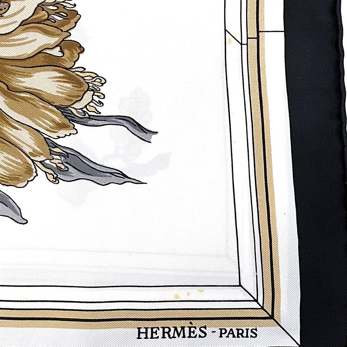 Hermes Carre 90 Quai Aux Fleurs Scarf Silk — view 8