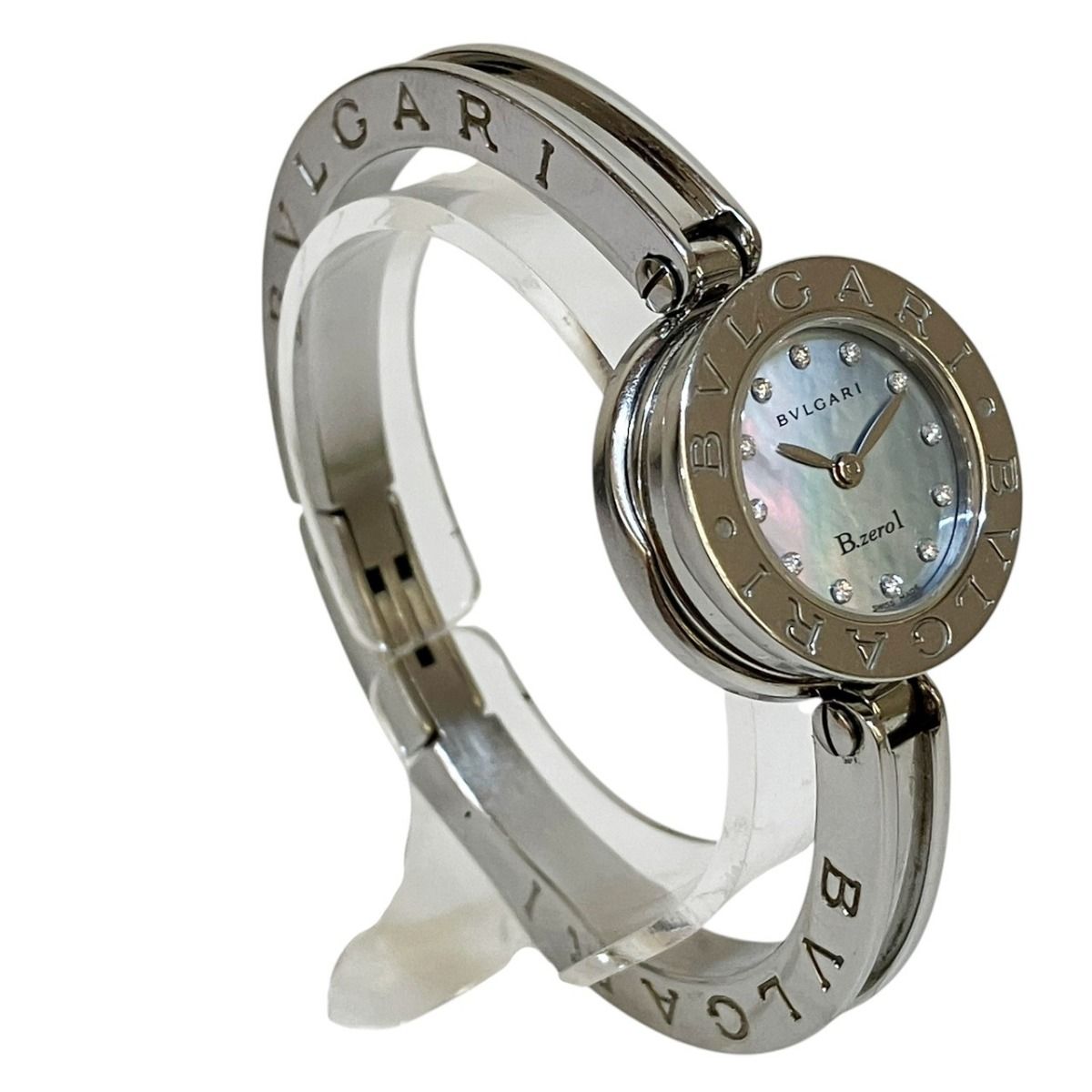 Bvlgari B.zero1 Watch SS Quartz Blue Dial — view 3