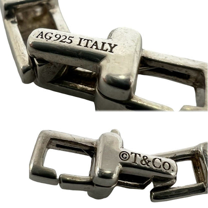 Tiffany & Co T Narrow Chain Necklace 925 Sterling Silver — view 3