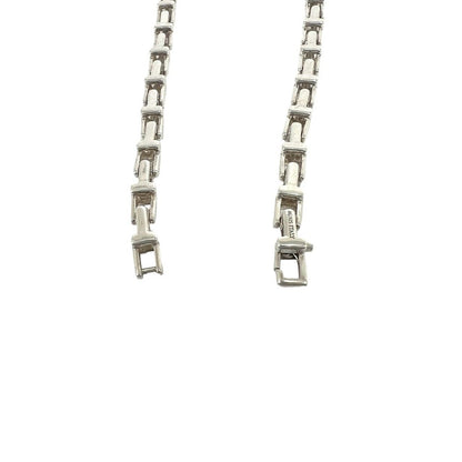 Tiffany & Co T Narrow Chain Necklace 925 Sterling Silver — view 5