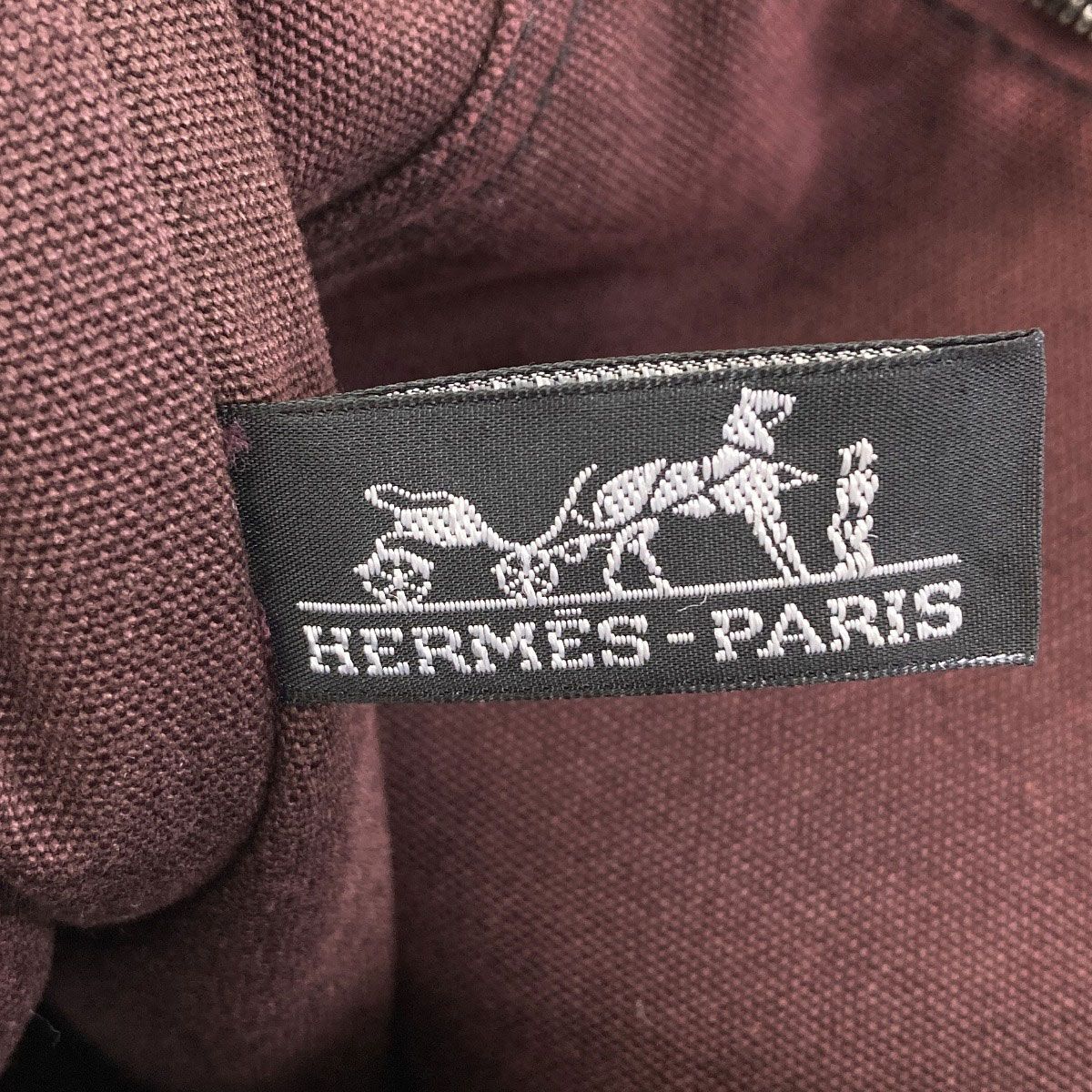 Hermes Sac Fourre Tout MM Handbag Canvas — view 6