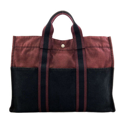 Hermes Sac Fourre Tout MM Handbag Canvas — view 2