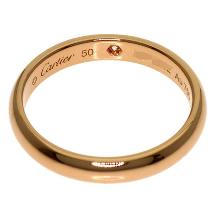 Cartier C de Cartier Diamond 50 Ring 18K Pink Gold — view 4