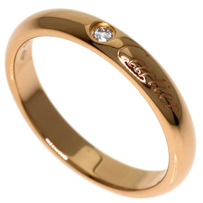 Cartier C de Cartier Diamond 50 Ring 18K Pink Gold