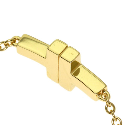 Tiffany & Co T Two Single Chain Bracelet 18K Yellow Gold — view 6