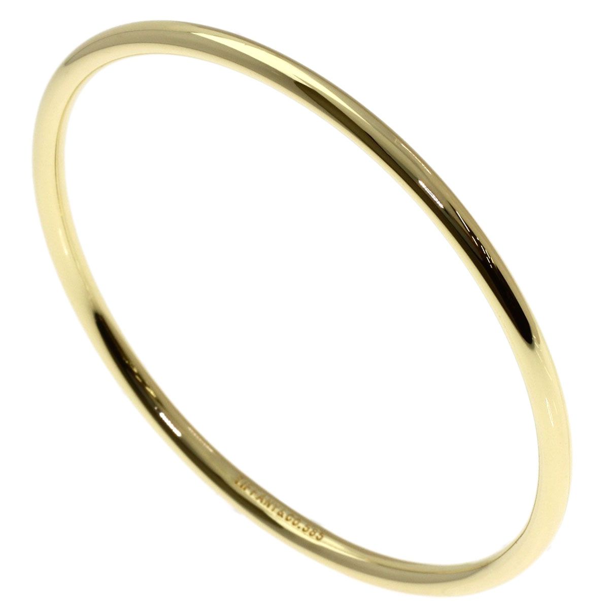 Tiffany & Co Bangle Bracelet 14K Yellow Gold — view 2