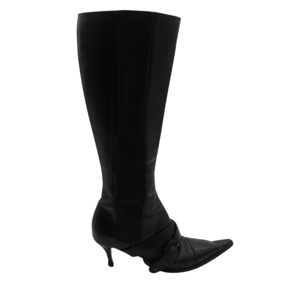 Chanel Boots Long Side Gore CC Coco — view 4