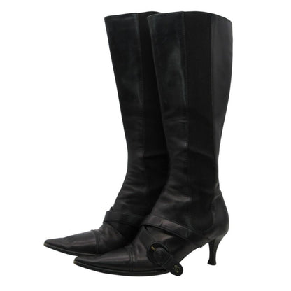 Chanel Boots Long Side Gore CC Coco