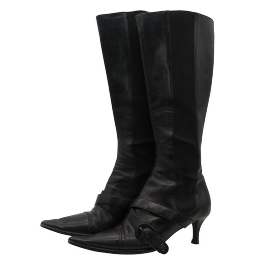 Chanel Boots Long Side Gore CC Coco