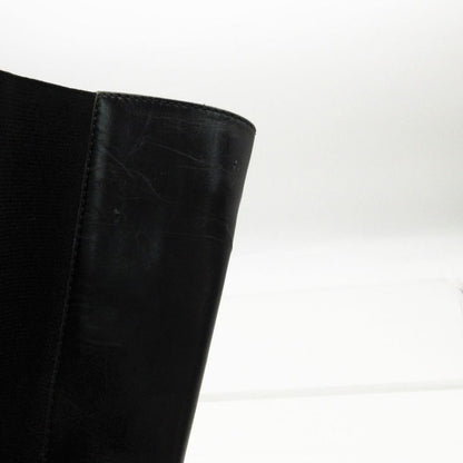 Chanel Boots Long Side Gore CC Coco — view 6