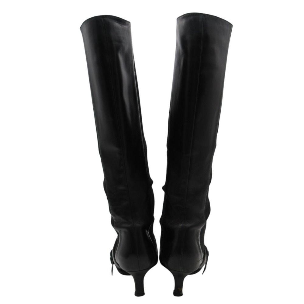 Chanel Boots Long Side Gore CC Coco — view 2