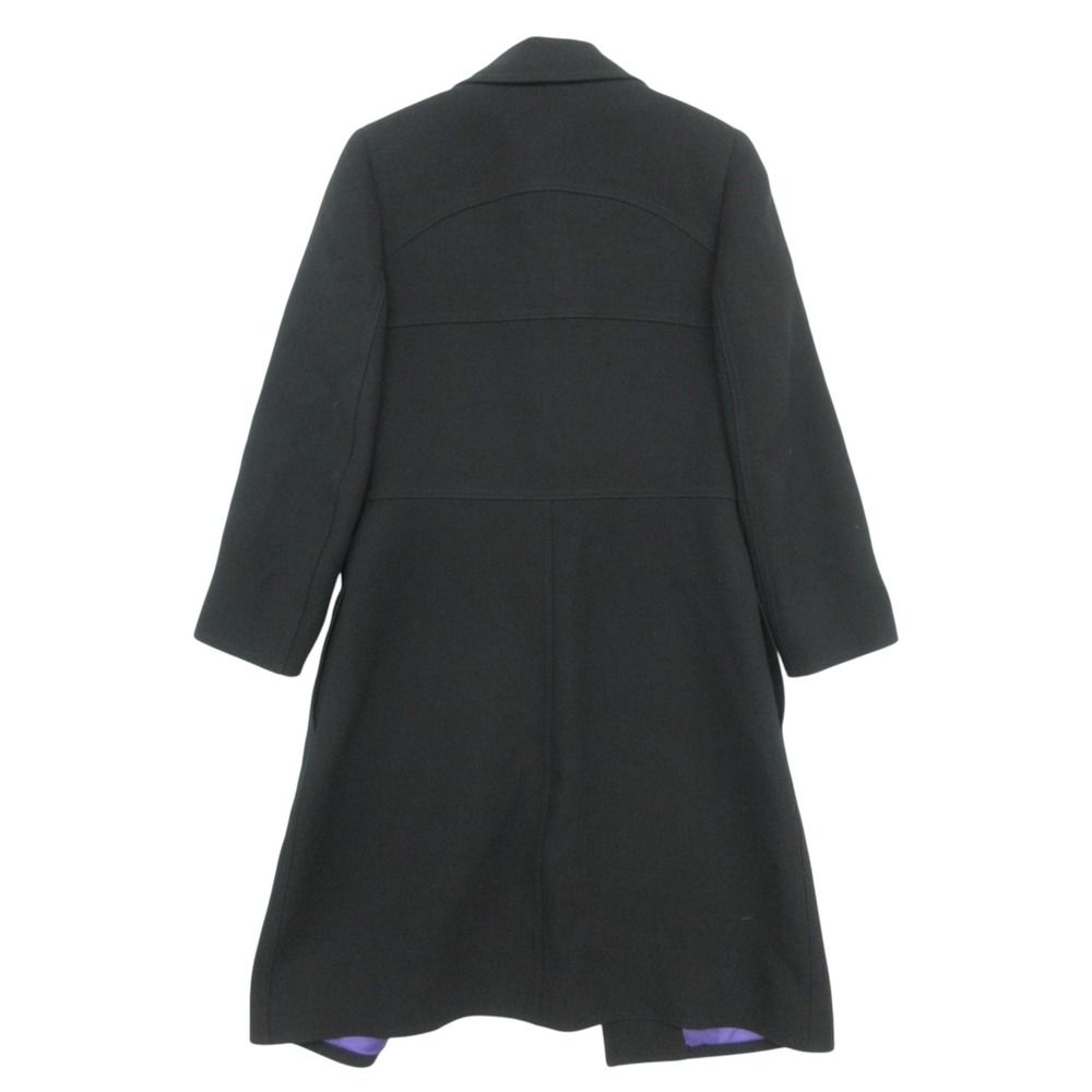 Prada Soutien Collar Coat Outer Black — view 2