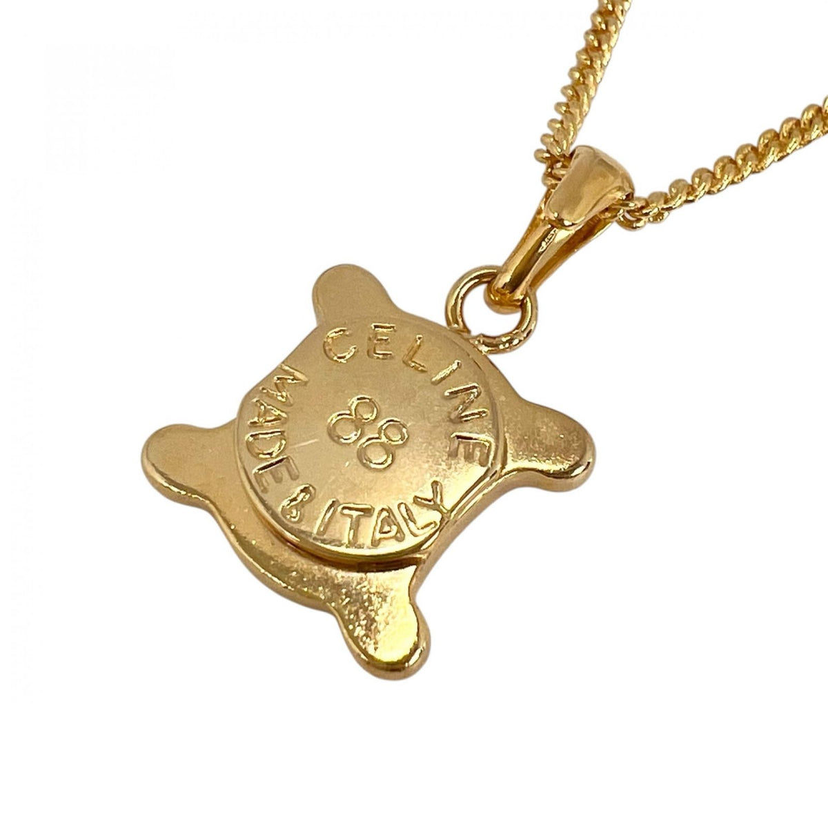 Celine Necklace Gold Plated Macadam — view 2