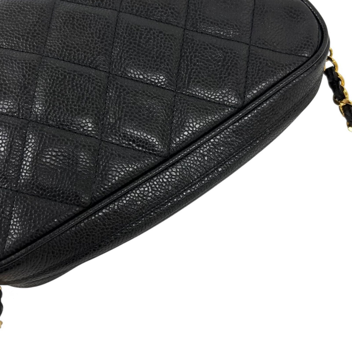 Chanel Shoulder Bag Black Coco Ball Charm — view 7