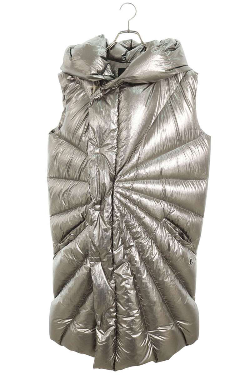 Moncler Rick Owens Porterville Hooded Long Down Vest