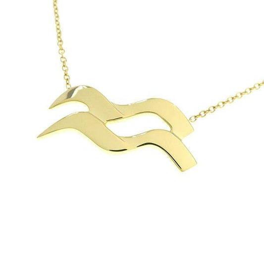 Tiffany & Co Zodiac Necklace Aquarius