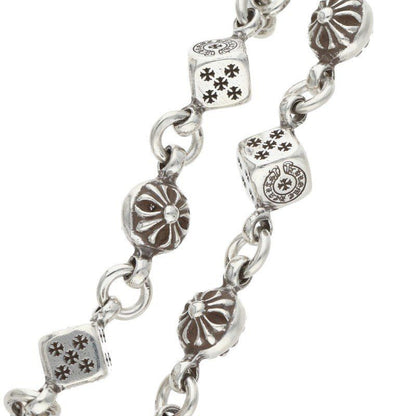 Chrome Hearts Dice Cross Ball Silver Bracelet — view 5