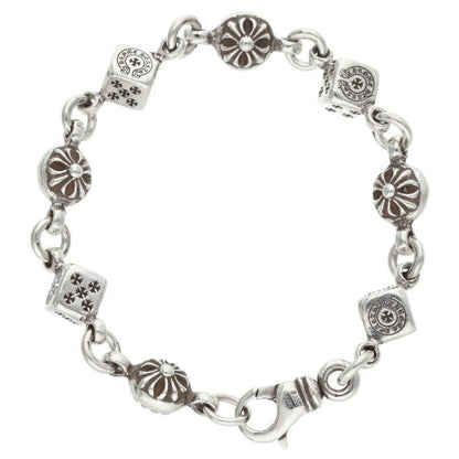 Chrome Hearts Dice Cross Ball Silver Bracelet — view 2