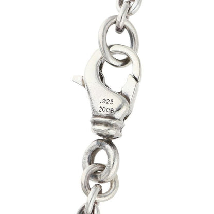 Chrome Hearts Tiny CH Cross Chain Silver Bracelet — view 3