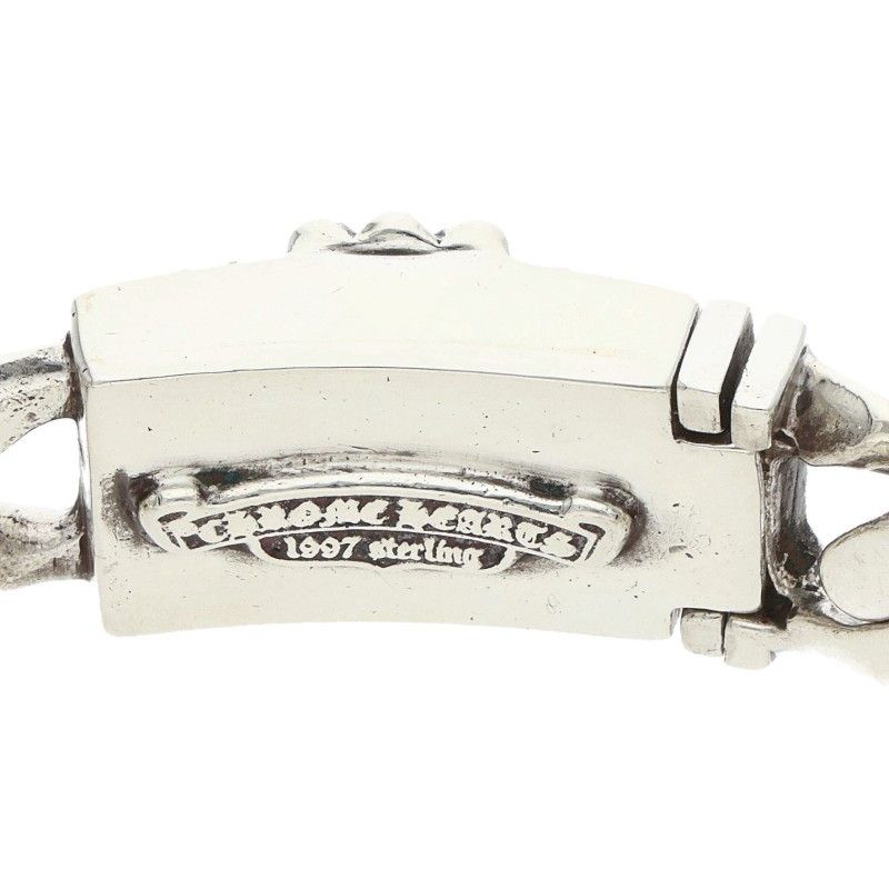 Chrome Hearts Keeper Link Silver Bracelet — view 3
