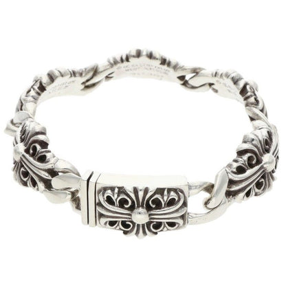Chrome Hearts Keeper Link Silver Bracelet