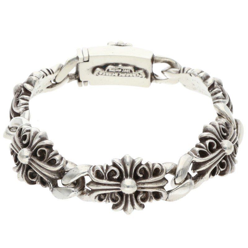 Chrome Hearts Keeper Link Silver Bracelet — view 2