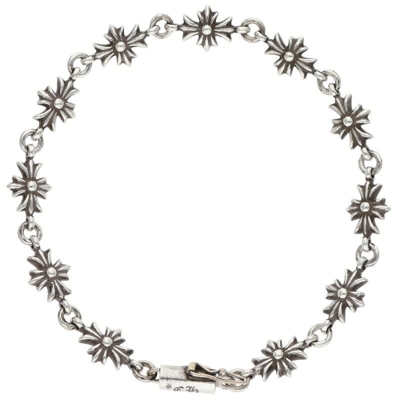 Chrome Hearts Tiny CH Plus Silver Bracelet — view 2