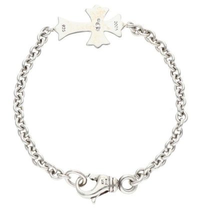 Chrome Hearts Tiny CH Cross Chain Silver Bracelet — view 2