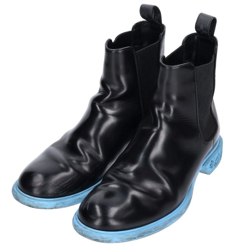 Louis Vuitton Dimension Line Side Gore Monogram Chelsea Boots 7.5 — view 4