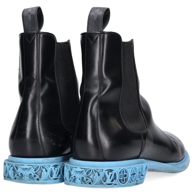 Louis Vuitton Dimension Line Side Gore Monogram Chelsea Boots 7.5 — view 2