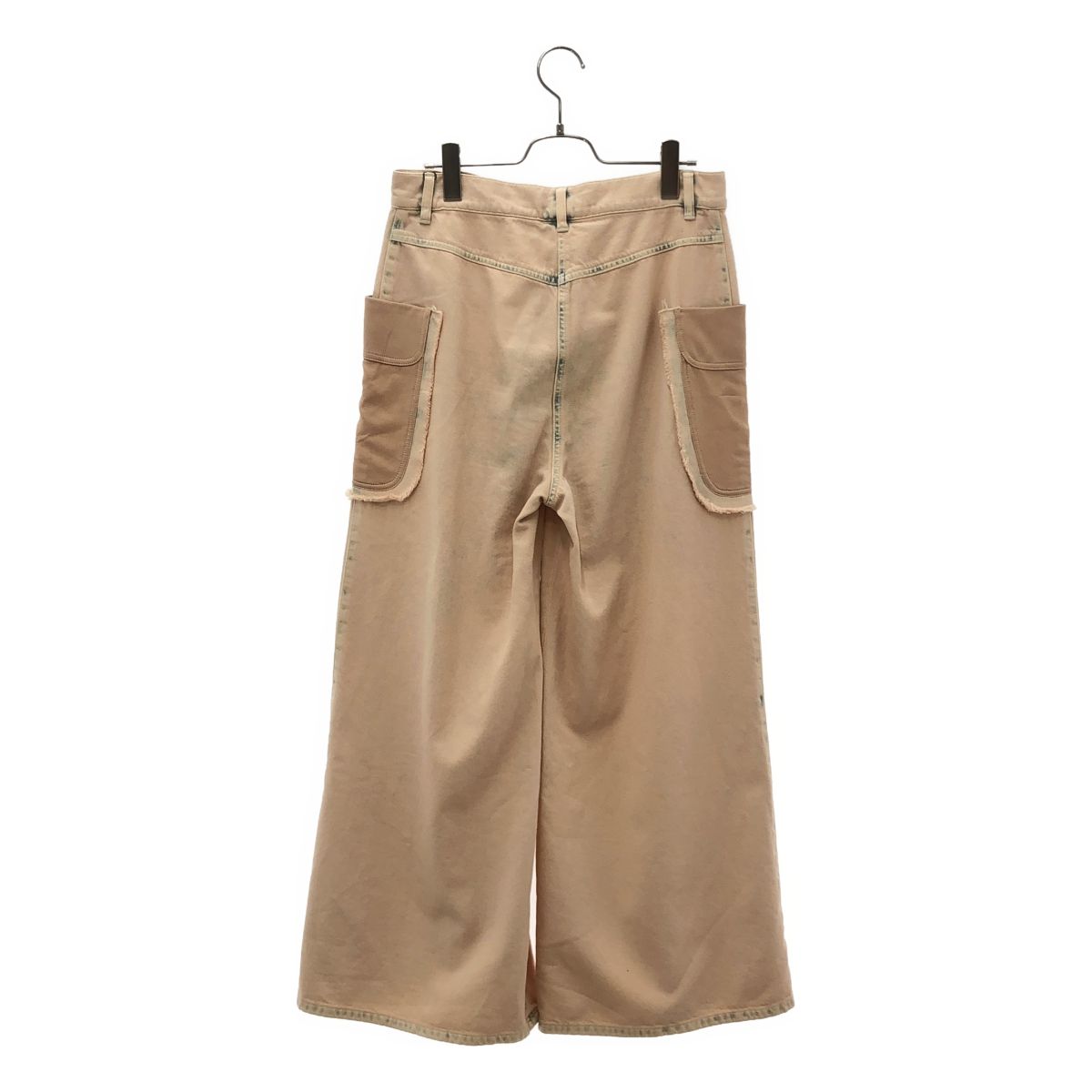 Chanel Big Pocket Denim Pants Pink 38 — view 5