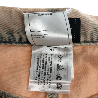 Chanel Big Pocket Denim Pants Pink 38 — view 7