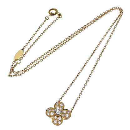 Van Cleef & Arpels Necklace 18K Yellow Gold Diamond Treffle — view 6