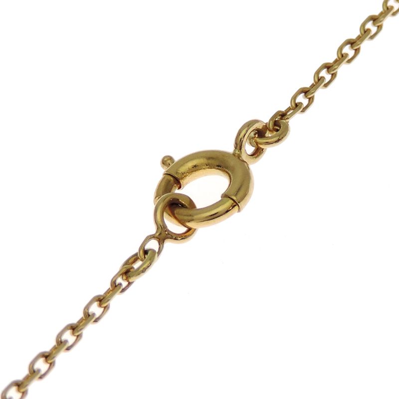 Van Cleef & Arpels Necklace 18K Yellow Gold Diamond Treffle — view 4