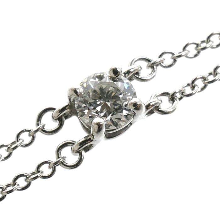 Tiffany & Co Platinum Solitaire Bracelet Diamond — view 2