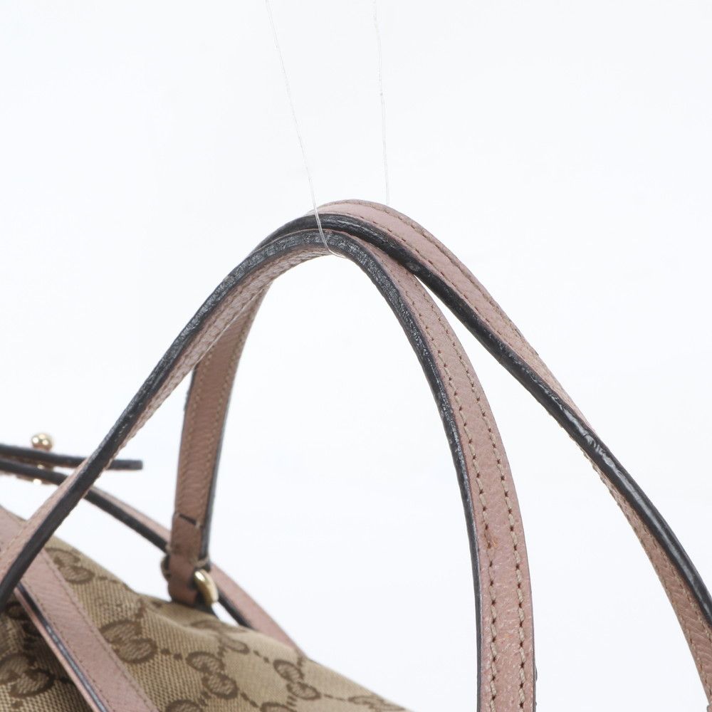 Gucci GG Canvas Bree Leather 2-Way Shoulder Bag Crossbody Hand — view 2