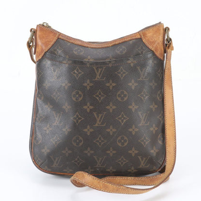 Louis Vuitton Monogram Odeon PM Leather Shoulder Bag Crossbody Tote