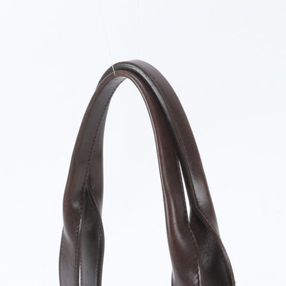 Gucci Leather Tote Bag Shoulder Hand Brown — view 2