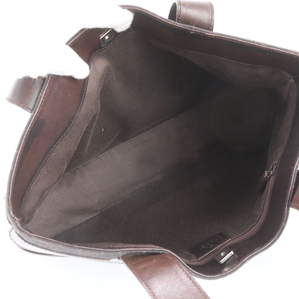 Gucci Leather Tote Bag Shoulder Hand Brown — view 7