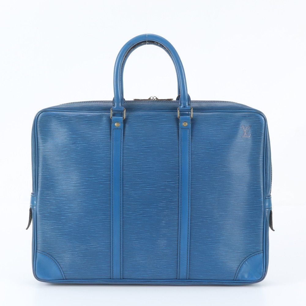 Louis Vuitton Epi Porte Documents Voyage Leather Business Bag Document Bag