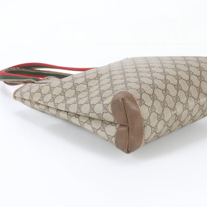 Gucci GG Supreme Sherry Line 002 58 Leather Tote Bag Shoulder — view 5