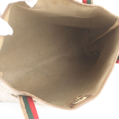 Gucci GG Supreme Sherry Line 002 58 Leather Tote Bag Shoulder — view 7
