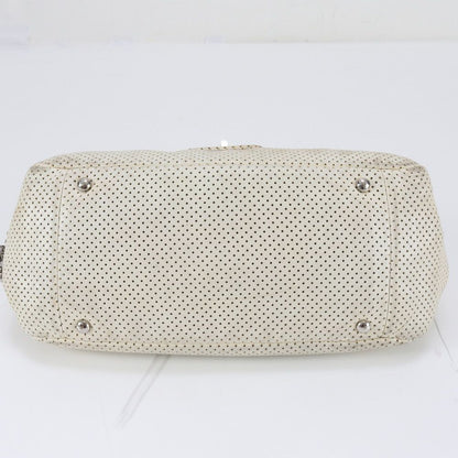 Chanel Boutique 2.55 Perforated Leather Shoulder Bag — view 5