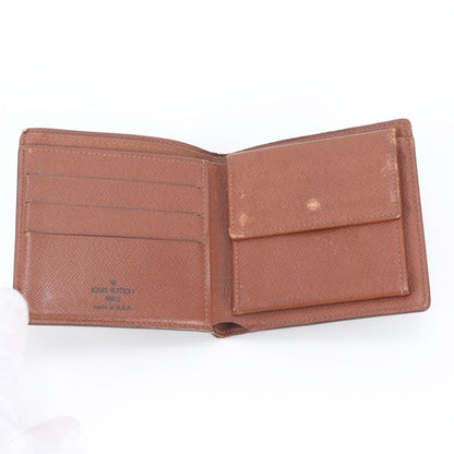 Louis Vuitton Monogram Portefeuille Cartes Credit Monet Leather Bifold Wallet — view 6