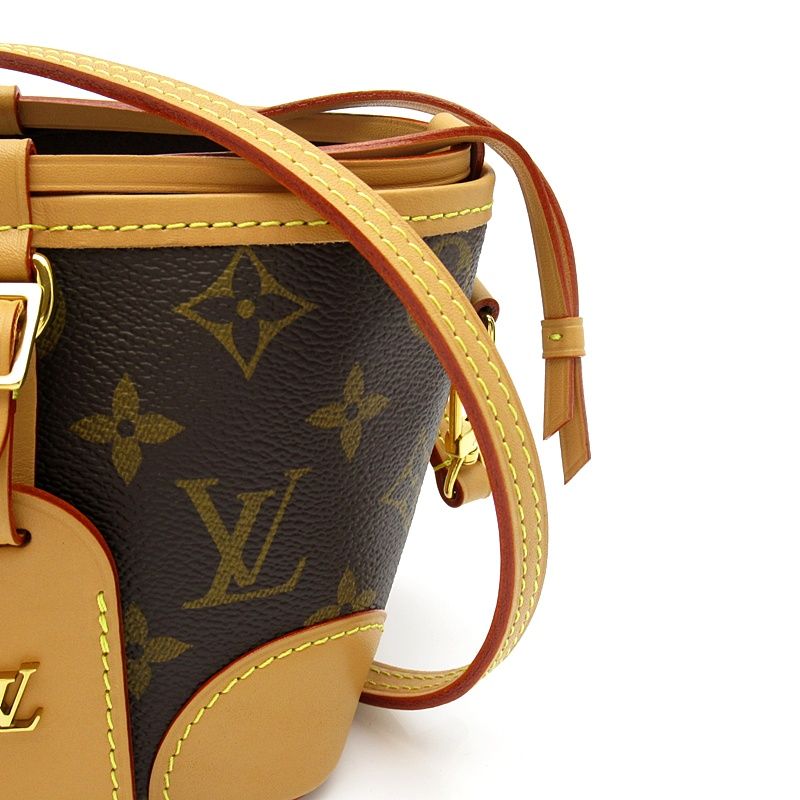 Louis Vuitton Noe Perse Shoulder Bag Monogram Brown — view 2